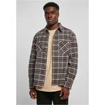 Boxy Kane Check Shirt šedo/černá