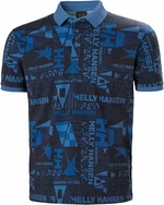 Helly Hansen Men's Newport Polo Koszula Ocean Burgee Aop L