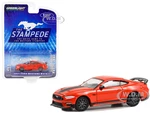 2021 Ford Mustang Mach 1 Race Red with Black Stripes "The Drive Home to the Mustang Stampede" Series 1 1/64 Diecast Model Car by Greenlight