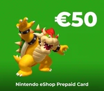 Nintendo eShop Prepaid Card €50 DE Key