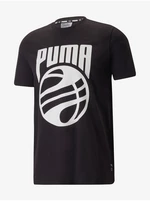 Černé pánské tričko Puma Posterize - Pánské