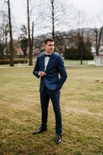 Blazer da uomo  Trendyol Navy Blue