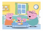 Puzzle Peppa Pig Oběd 24 maxi dílků