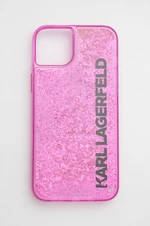 Obal na telefon Karl Lagerfeld Iphone 14 Plus 6,7" růžová barva
