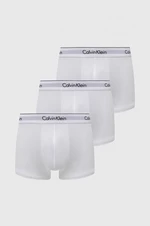Boxerky Calvin Klein Underwear pánské, bílá barva, 000NB2380A