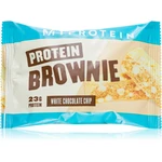 MyProtein Protein Brownie proteinová tyčinka příchuť White Chocolate Chip 75 g