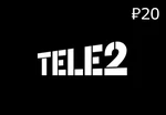 Tele2 ₽20 Mobile Top-up RU