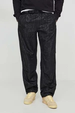Kalhoty Calvin Klein Jeans pánské, černá barva, jednoduché, J30J324694
