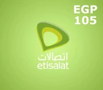 Etisalat 105 EGP Mobile Top-up EG