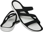 Crocs Women's Swiftwater Sandal Black/White 39-40