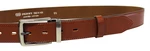 Penny Belts Pánský kožený společenský opasek 35-020-2-43 brown 95 cm