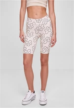 AOP Tech Cycle Women's High-Waisted Softseagrassflower Shorts