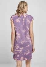 Women's bleached dress gray-purple