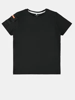 Black boy t-shirt with print on the back name it Niklaso