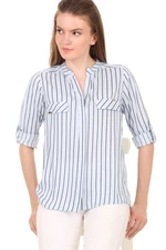 Bigdart 3455 Striped Shirt - Blue