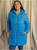 Blue Ladies Quilted Jacket Fransa - Women