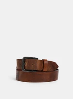 Brown Leather Belt Jack & Jones Victor