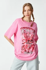 Koton Printed T-Shirt Cotton Crew Neck Short Sleeve