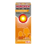 Nurofen pro děti 20 mg/ml pomeranč suspenze 100 ml