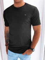 Dstreet Men's Basic Black T-Shirt