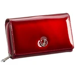 Portafoglio Semiline Semiline_RFID_Leather_Wallet_P8229-2_Red
