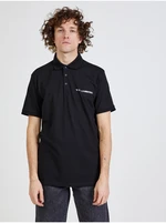Black mens polo shirt KARL LAGERFELD - Men