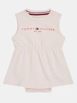 Light Pink Girls' Dress Tommy Hilfiger - Girls