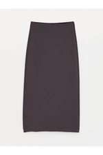 LC Waikiki Women's Tight Fit Straight Skirt
