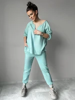 Pants green By o la la cxp1235.ltgreen