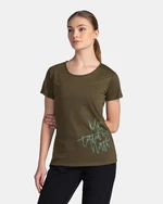 Dámské technické triko Kilpi GAROVE-W Tmavě zelená