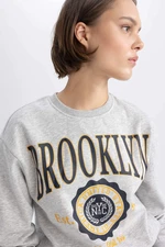 DEFACTO Regular Fit Long Sleeve Sweatshirt