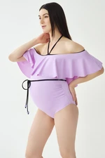 Dagi Swimsuit - Purple - Plain