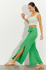 Cool & Sexy Women's Green Pareo Pants