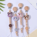 Pacifier Clip for Baby Teething Toy Teeth Pain Relief Feeding Toy for Infant 3M+ Dropshipping