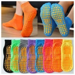 Baby 1 Pair Non-Slip Floor Socks Boys and Girls Spring and Summer Breathable Home Socks Children's Cotton Candy Color Ankle Sock
