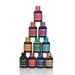 10 Colors 30ML Colorful Fountain Pen Ink Bottle Refilling Inks Well 만년필 잉크 Fountain Pen Cartridge Stationery School Supplies