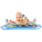 Mat Inflatable PVC Water Mat With Mirror And Rattles Inflatable Baby Water Mat For Baby Boy Girl PVC Infants Toddlers Fun Toys