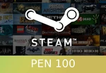 Steam Wallet Card 100 PEN PE Activation Code
