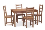 MI-KO Jedálenský set stôl GASTRO / stolička RUSTICA jelša