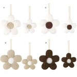 2 Sizes Floral Baby Pacifier Charm BeautifulFlower Design Decorative Pendant G99C