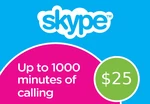 Skype Credit A$25 AU Prepaid Card