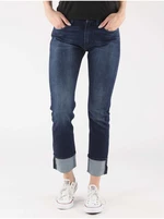 Replay Pantalone Blue Women's Straight Fit Jeans - Ladies