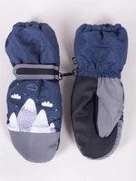 Yoclub Kids's Children'S Winter Ski Gloves REN-0295C-A110 Navy Blue Yoclub Kids's Children'S Winter Ski Gloves REN-0295C-A110 Navy Blue
