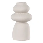 Kremowy kamionkowy wazon (wysokość 26,5 cm) – House Nordic