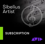 AVID Sibelius 1Y Subscription (Digitales Produkt)