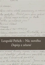 Nic nového - Leopold Peřich