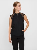 Black Women's Blouse VERO MODA Milla - Ladies