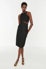 Trendyol Black Waist Detailed Bottom-Top Team