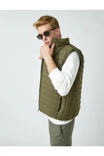 Koton Puffer Vest High Neck