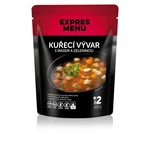 EXPRES MENU Kurací vývar s mäsom a zeleninou bez lepku 2 porcie